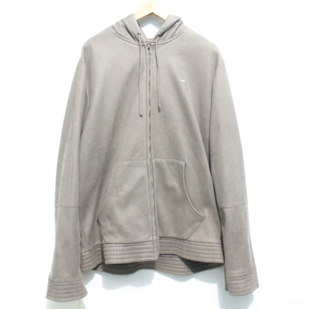 Obey Mens Grey Elephant Print Full Zip Sweater XXL